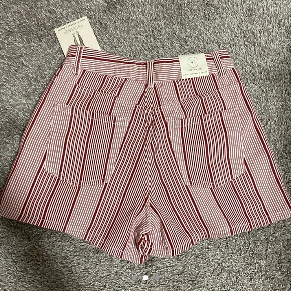 COTTON ON high flashback shorts: red stripes - Picture 2 of 3